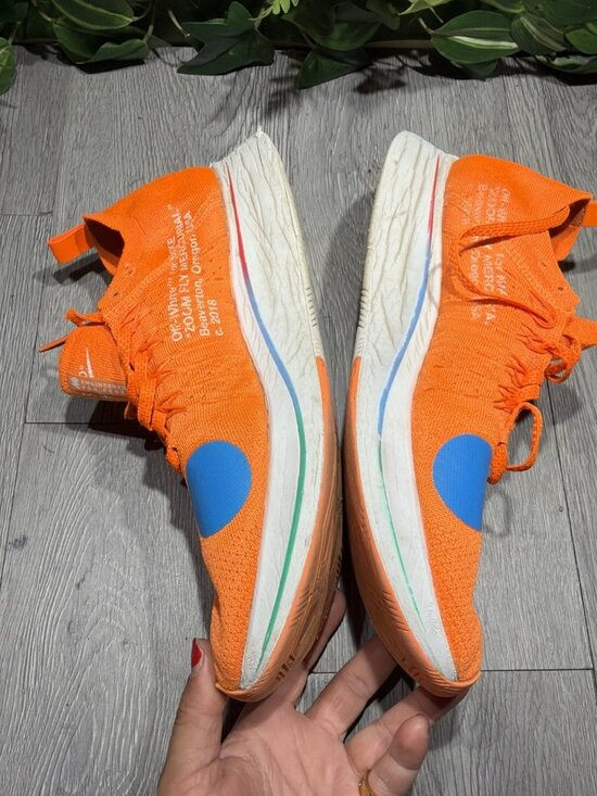 Nike x Off-White Zoom Fly Mercurial Flyknit Shoes Total Orange 11.5 A02115-800 main image 7